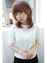 トゥーリ 筑紫野店(tuuli)&nbsp;大人かわいい前髪◆マチルダボブ◆ピンクベージュ◆髪質改善◆