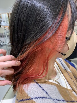 ファム 楽々園店(femme) インナーカラー