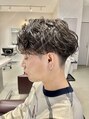 トラップヘアー メンズ波巻きスパイラルパーマ!