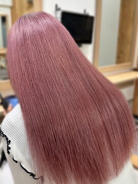 リノショアーズ ショウナン 辻堂店(RinoShores SHONAN) 透明感カラー★ダブルカラーブリーチピンクブラウン