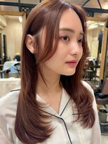 イメチェン前髪小顔ロング_銀座