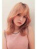 【新規平日限定】透明感♪最高級カラー+ブリーチハイライト￥17050→￥12900