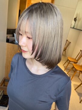 チャコレ 北千住店(Chacolle) フェイスレイヤー×裾カラー