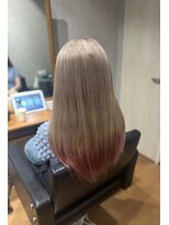 ビス リアン 川口店(Vis lien)&nbsp;20代30代大人可愛いダブルカラーブリーチハイトーンカラー