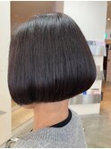 グラデーションショートボブ