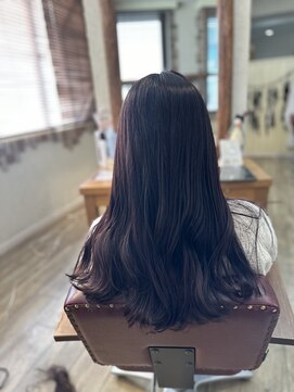 ヘア カンパニー トワ 千葉店(TOWA) ちょこっとピンクカラーー！！