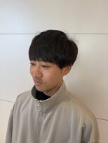 ヘアメイクアン(Hair Make Une)&nbsp;大人ソフトマッシュ　スモーキーブラウン