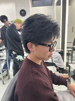 ネクスト 静岡店(NEXT)&nbsp;MEN'S HAIR/ダークアッシュ/ニュアンスパーマ/韓国マッシュ