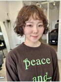 リップラインボブ×スパイラルパーマ