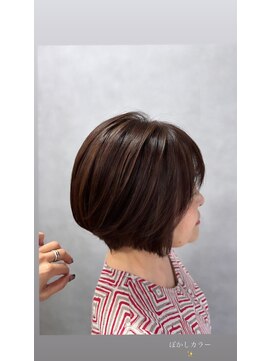 ウル バイ ドット(ulu by dot.) 【仁藤】髪質改善カラー/白髪ぼかしハイライト[町田駅/髪質改善]