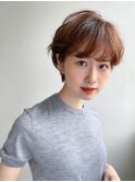 柔らかシフォンショート