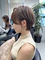 ロンドエニカ 大宮(Lond enika) ミニウルフレイヤーカット顔周りカット前髪カットショート/大宮