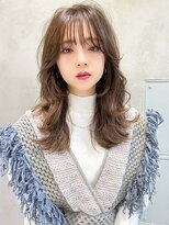 ロジッタ(ROJITHA) 【ROJITHA原宿表参道】モカベージュ×レイヤースタイル