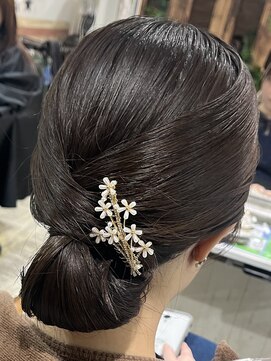 ティアラ 桜木町(TIARA) 和風シニヨン