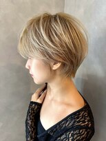 ハルキ ミナト ジャパン オオサカ(HARUKI MINATO japan OSAKA)&nbsp;30代40代50代小顔似合わせカットくびレイヤーエモージュ大人可愛