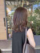 リールヘアー 大野城店(rire hair)&nbsp;アッシュベージュ/ミディアムヘア