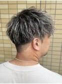 #サーフカール#スパイキーショート#ブルーブラック#船橋
