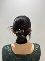 キアーロ&nbsp;ヘアセットのご予約は、お電話にてお願い致します。