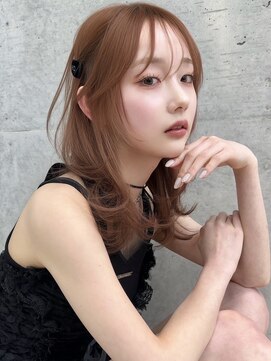 アスター 天神大名店(Aster) ミディアムレイヤーカット/レイヤー/顔周り/韓国/髪質改善/天神