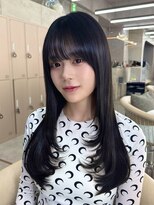 ロンドホットリップ 立川(Lond hot lip)&nbsp;チャコールグレー/ココアグレージュ/ミディアムレイヤーカット