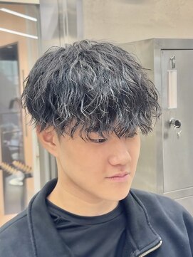 リベル(LIBER) シャドウパーマ/波巻きパーマ/八王子/メンズサロン