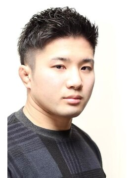 ヨシザワインク プレミアム 築地店(YOSHIZAWA Inc. PREMIUM) ツーブロック爽やかアップバングショート無造作