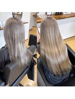 ベイビーズブレス(Baby's breath)&nbsp;【ミルクティーカラー】#シールエクステ #岡山 #倉敷