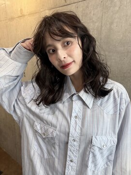 デジタルパーマ/表参道/コテ巻き