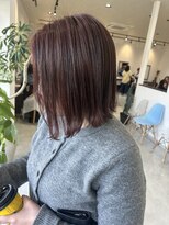 エミュ(emu.)&nbsp;ワンカラーで作る◎やわらかピンクブラウン