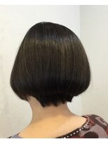 ピース 大島店(peace) 髪質改善カラー/ショートボブ/ショートヘアー/50代/40代