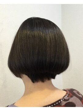 ピース 大島店(Peace) 髪質改善カラー/ショートボブ/ショートヘアー/50代/40代