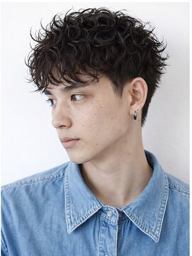 メンズヘア専門MA-IKI本厚木髪と頭皮改善サロン【4月16日 NEWOPEN(予定)】 無造作ニュアンスパーマ マッシュショート / メイキー本厚木