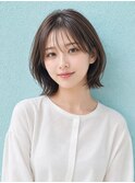30代40代50代絶壁解消ひし形小顔前下がりショートボブ【蕨駅】
