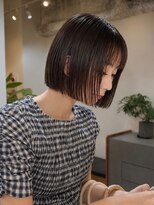 ディーン モネ(DEAN monet)&nbsp;久屋大通｜切りっぱなしボブ｜顔周りカット