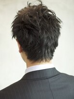 ベックメンズヘアサロン(BEKKU Men's hair salon)&nbsp;スーツでもカジュアルでもニュアンスパーマ大人ショート