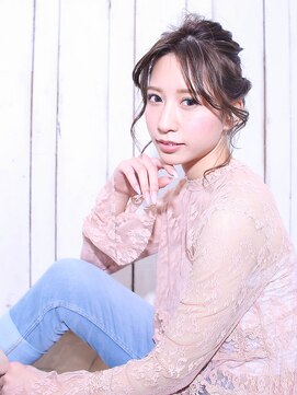 ラックスビー オオサカ  梅田茶屋町店(LUXBE OSAKA) 華やか波ウェーブパーティセット【LUXBE梅田茶屋町店】