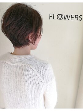 フラワーズビィーオーディー(FLOWERS BOD) 骨格に合わせたショートボブ