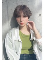 ジーナ セントラル銀座(Zina)&nbsp;ハンサムマッシュショート×シアーグレージュ