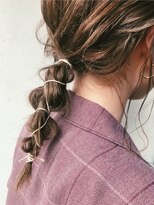 ロイジー(roijir) 【roijir 表参道】柔らかオリーブカラー×簡単アレンジ