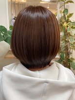 ヘアーゾーン ハチマルハチ 登戸駅前店(Hair Zone 808) 王道のうるツヤ愛されブラウン