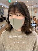 #韓国ヘア#おくれ毛#ミルクティーベージュ#エギョモリ#ウルフ