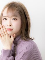 ラビス クローバー(Lovis clover) イヤリングカラー/前髪/ラベンダーカラー