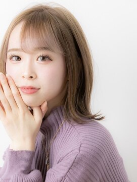 ラビス クローバー(Lovis clover) イヤリングカラー/前髪/ラベンダーカラー