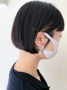 コロ(COLO) 着物ヘア 大人ガーリー ダークアッシュ 似合わせカット 吉祥寺