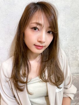 ソワリー 栄(THOiRY) THOiRY【女性らしい柔らかヘア】似合わせ小顔艶髪ゆる巻きロング