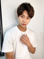 【山田】ツーブロックアップバング束感グランジレイヤーパーマ