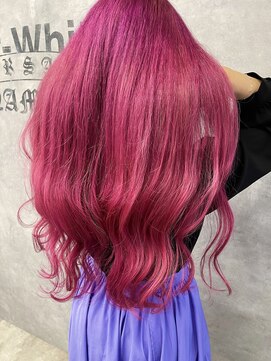 エル ヘアサロン なんば店(eL) ピンクバイオレット
