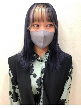 アルピナ 前橋店(alpina) コントラストバングカラー