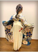 ーKITSUKEーby actif 2022年卒業袴の着付けヘアセット名駅3分