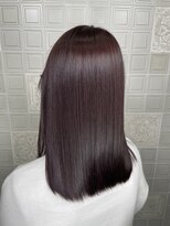 トリエラ 池袋(TRIELA)&nbsp;ミディアムストレート×チョコレートブラウン